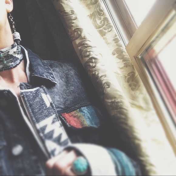 Choker Aztec Print DetailingCharms Two Piece HP🌵 - Picture 7 of 8